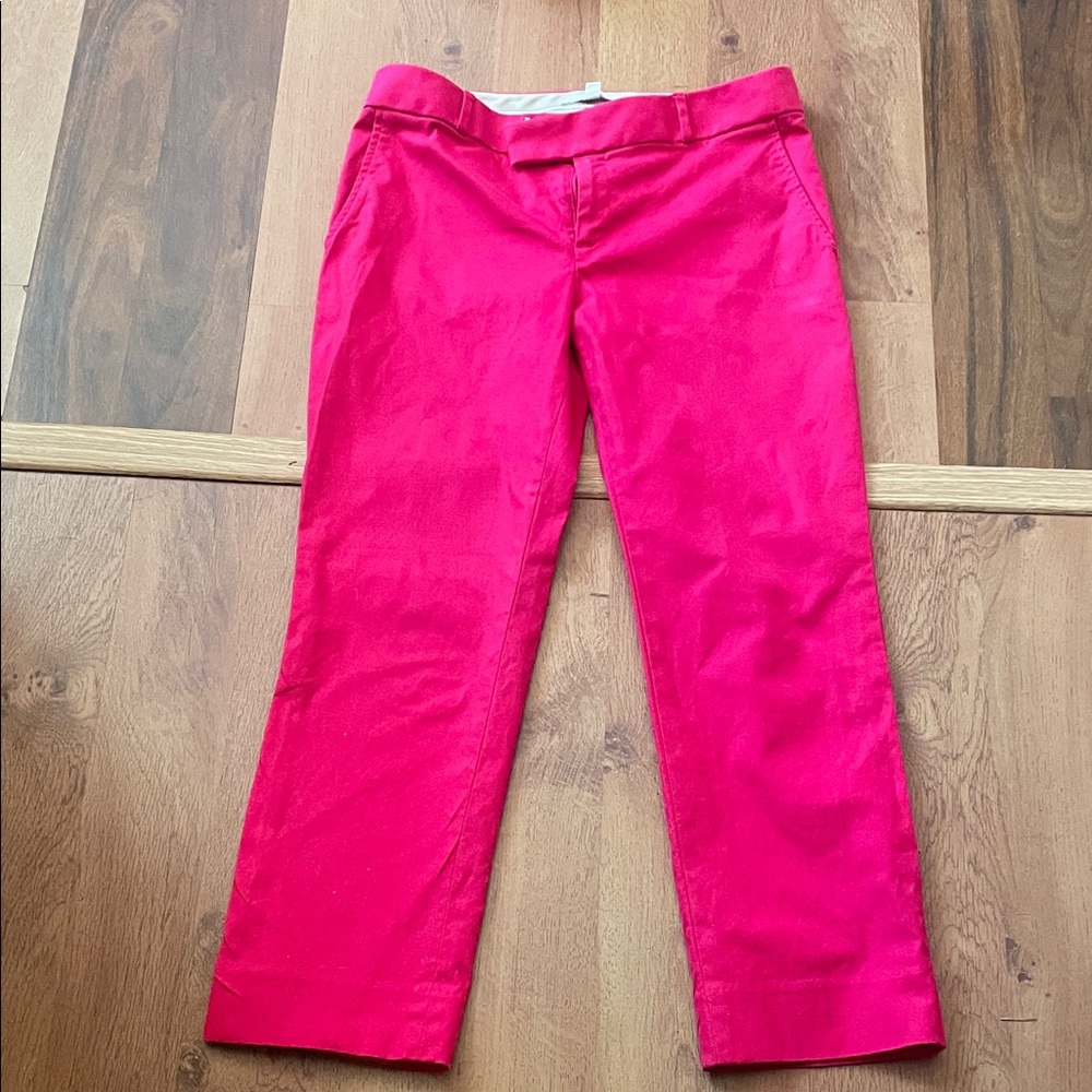 Banana Republic Hot Pink ankle pants